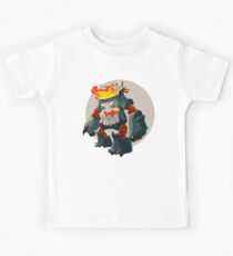 Burning Wood Man Kids Tee
