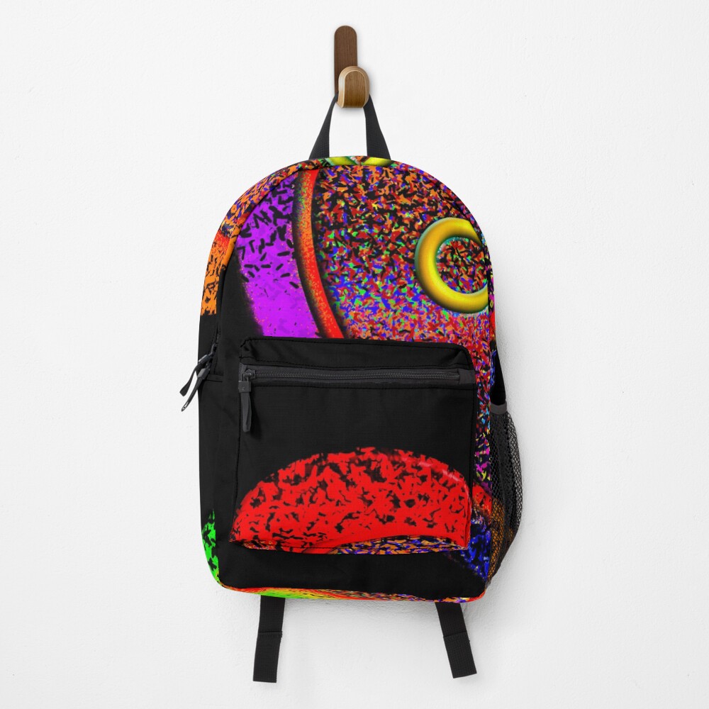Infinite Love, PRIDE Colors - Rainbow colors LGBTQ Support on a backpack