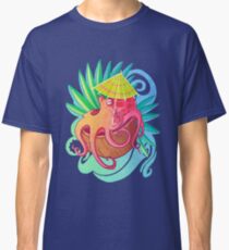 Octopus on the Beach Classic T-Shirt