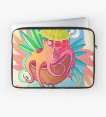 Krake am Strand Laptoptasche