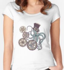 Mr. Octopus Women's Fitted Scoop T-Shirt