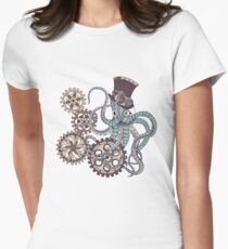 Mr. Octopus Women's Fitted T-Shirt