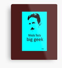 Rule Nikola Tesla T-Shirts - Redbubble - nikola tesla facts Metal Print