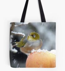 Geeeezzz!! Guess What I Woke Up To This Morning! - Wax-Eye - NZ Tote Bag
