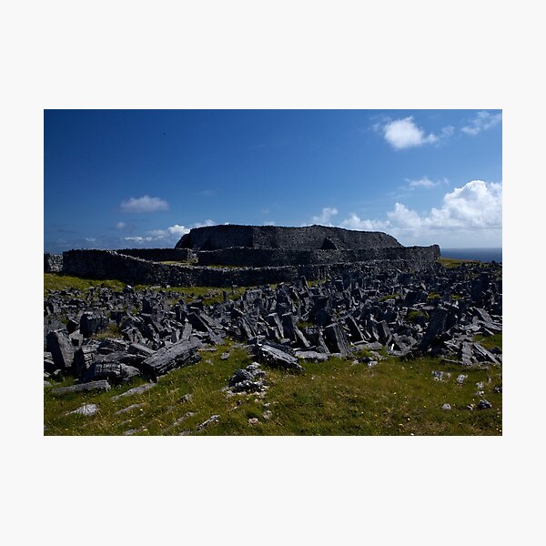 Dun Aengus Fort, Inishmore, Aran Islands Photographic Print
