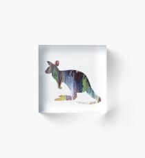 Känguru Acrylblock