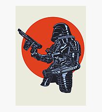 Retro Future Knight Photographic Print