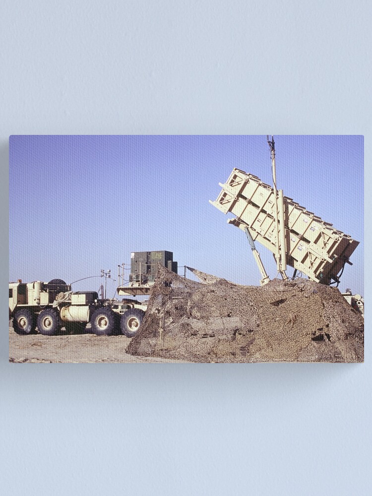 A U S Army Patriot Surface To Air M901 Missile Launcher In Kuwait - mb stationary missile launcher roblox