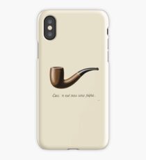 The Treachery of Images - Magritte iPhone Case