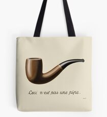 The Treachery of Images - Magritte Tote Bag