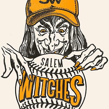 White Label Mfg Salem Witches - Massachusetts - Vintage Defunct Baseball Teams - Unisex T-Shirt Black / 3XL