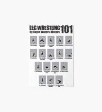 Steps to Leg Wrestling Success Art Board