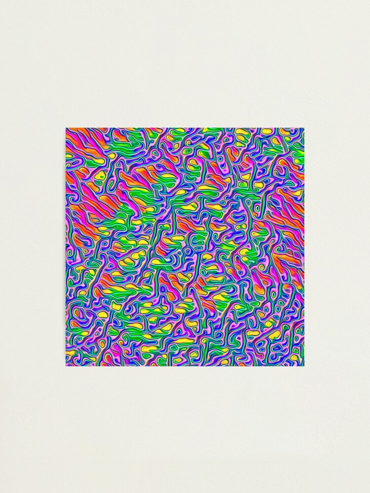 Alternate view of Abstract flowers Photographic Print