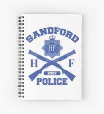 Cuaderno de espiral Policía de sandford