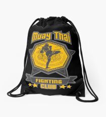 Muay Thai Tiger Fighting Club - Thailand Holy Fighters Drawstring Bag