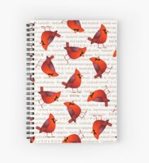 Maskierter Cardinalis Spiralblock
