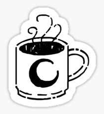 denae*sketch - C O F F E E Sticker