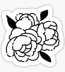 denae*sketch - F L O W E R S Sticker