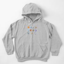 Sudadera con capucha para niños Planetas del sistema solar