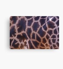 Animal Prints Look Best on Animals - Giraffe Canvas Print