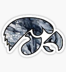 University of Iowa Marble Sticker