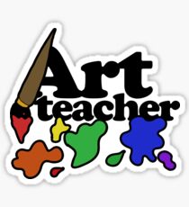 Art Teacher Sticker