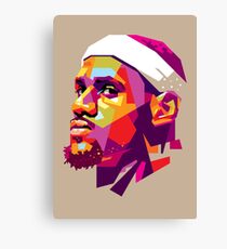 Lebron James Canvas Print