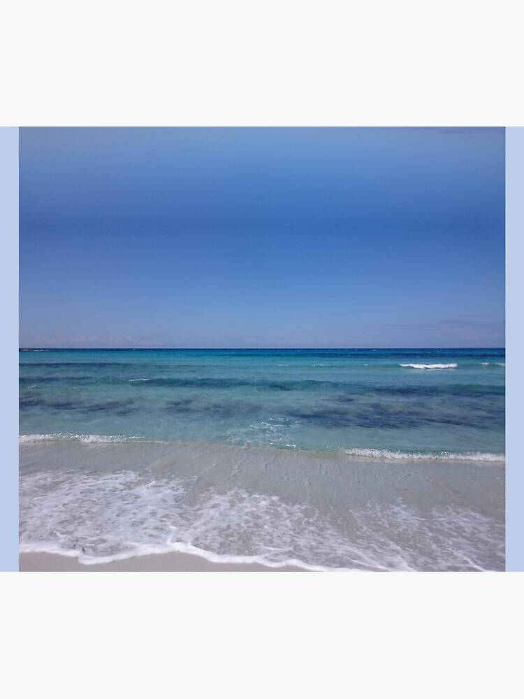 Oh La Belle Bleue Plage Corse Paradisiaque Mer Belle Eau Bleue Et Turquoise Duvet Cover