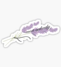 Most Ardently Sticker