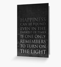Happiness Greeting Card