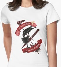 No mourners no funerals Women's Fitted T-Shirt