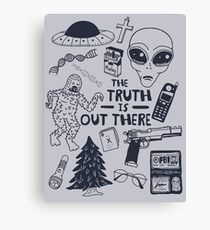 truth is out there Canvas Print