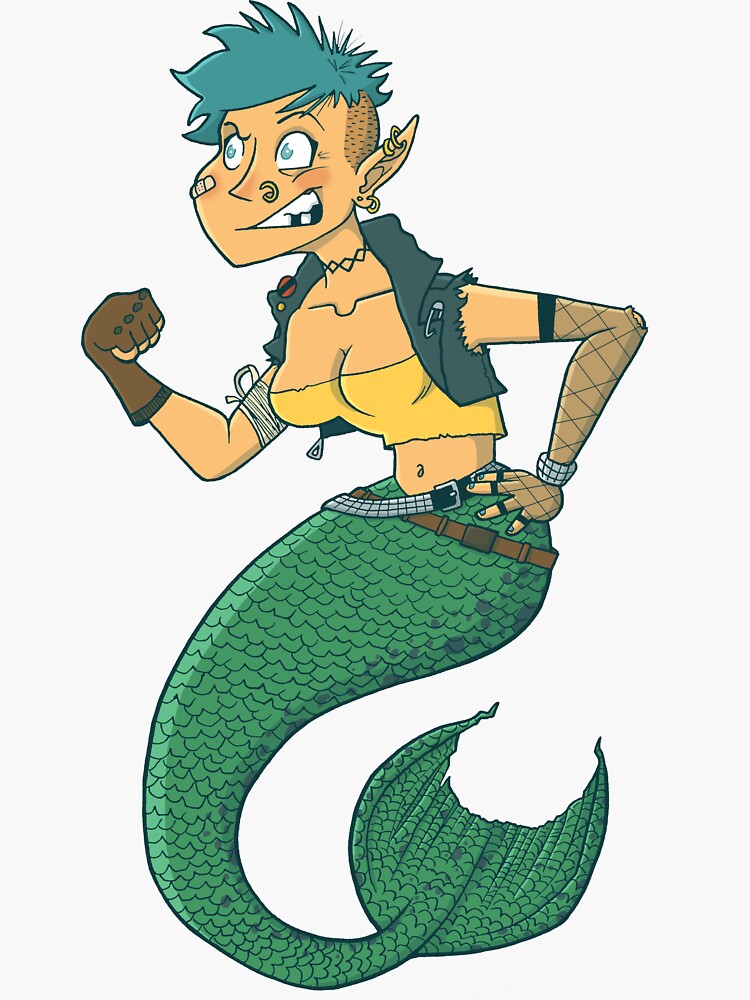 Merpunk by ollierayart