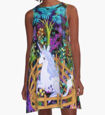 Vestido acampanado El último unicornio en cautiverio