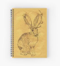 Vorsicht vor dem Jackalope - Vintage Spiralblock