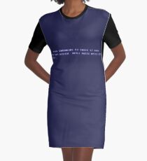 C64 Graphic T-Shirt Dress