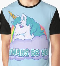 Sei immer du selbst Grafik T-Shirt