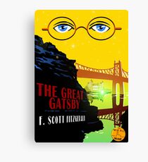 Lienzo Póster de viaje Retro The Great Gatsby