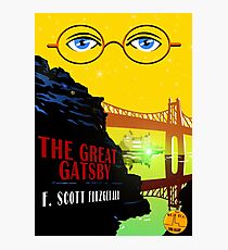 Retro The Great Gatsby Travel Poster Photographic Print