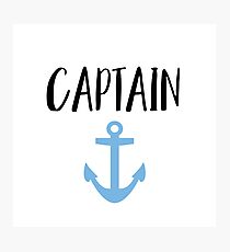 Captain Photographic Print
