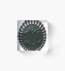 Life Modern Acrylic Block
