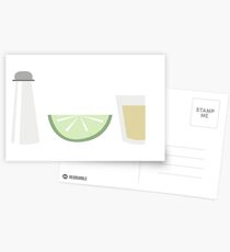Salt Lime Tequila Postcards