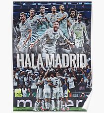 Póster Hala Madrid