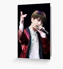 Jungkook Grußkarte