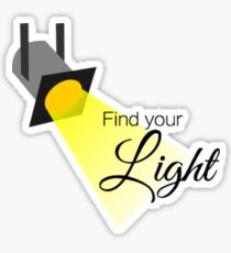 Find Your Light Sticker