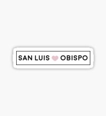 San Luis Obispo Sticker