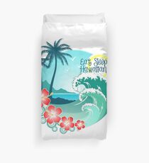 Funda nórdica Eat Sleep Surf Hawaiian Style 2