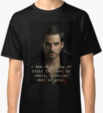 Captain Hook Quote Classic T-Shirt