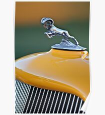 1933 Dodge Ram Hood Ornament - Grille-0410c Poster