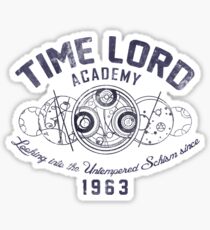 Time Lord Academy V2 Sticker